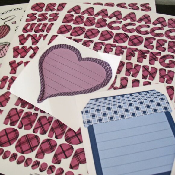 Current Inc. 12x12 Pink Scenes Package Paper and Stickers. - Picture 1 of 6